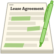 green highlighter lease agreement